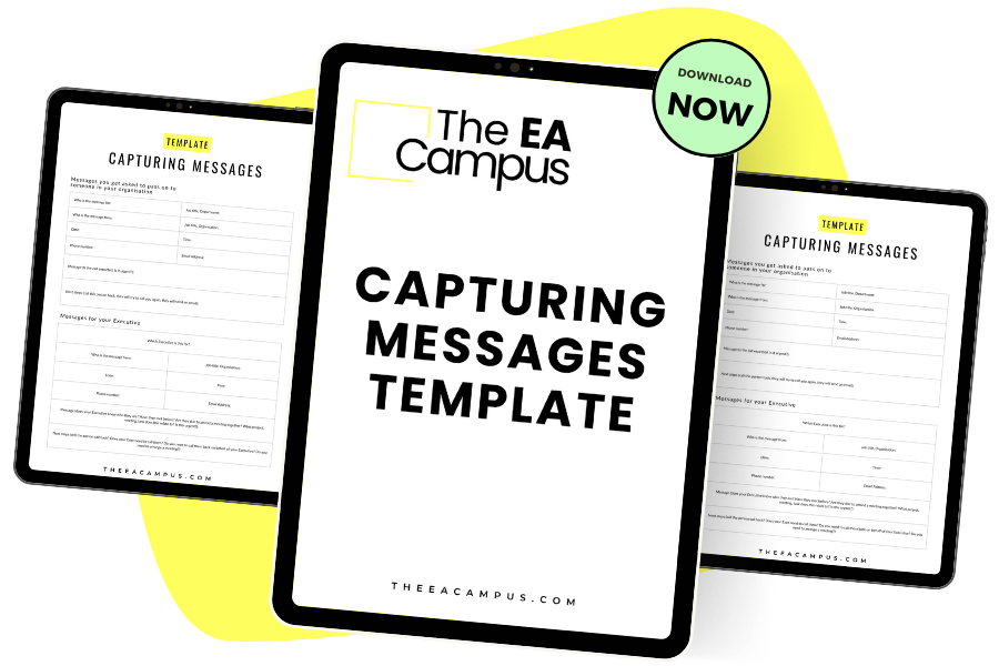 Capture Phone Messages Template