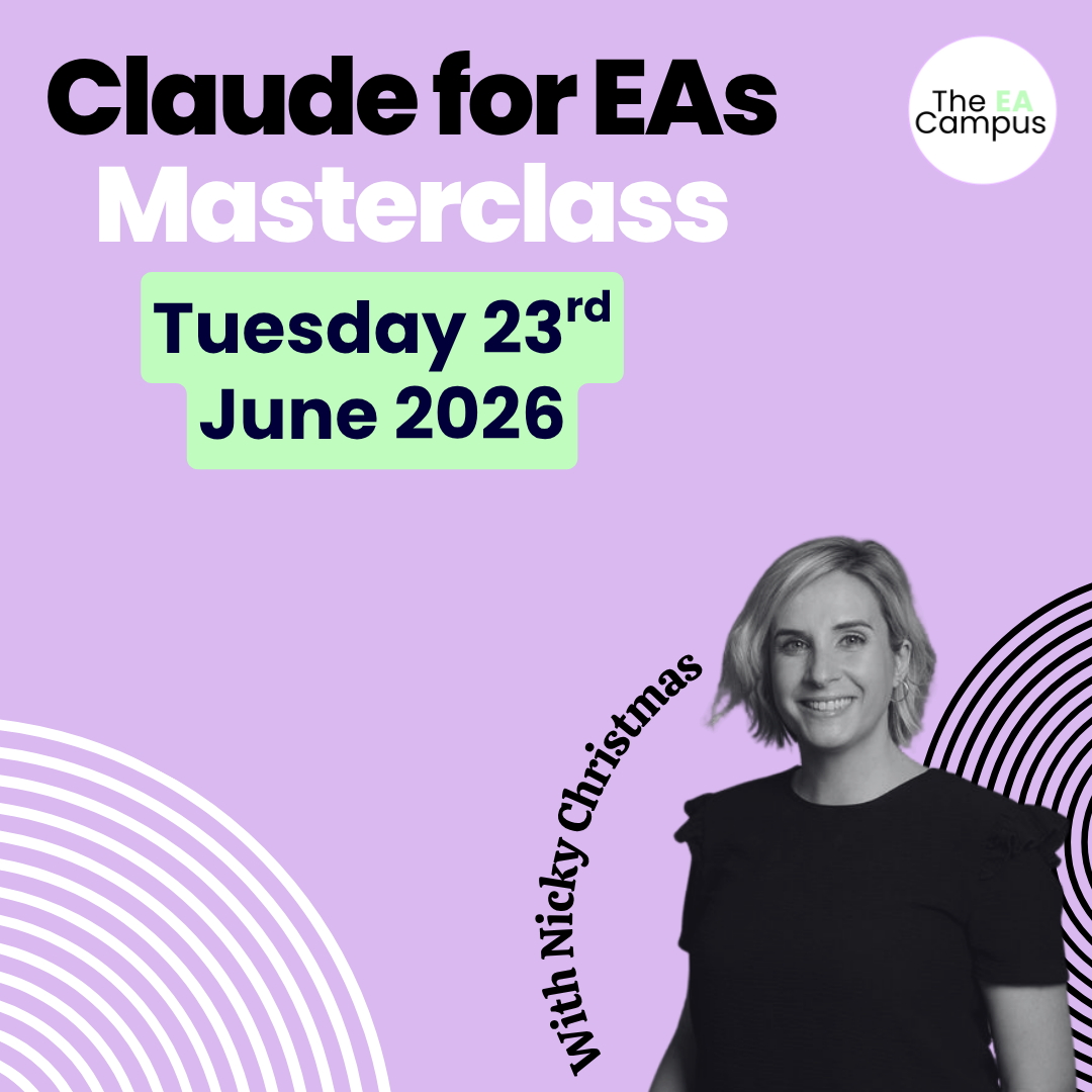 Claude for EAs Masterclass June 2026