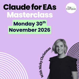 Claude for EAs Masterclass November 2026