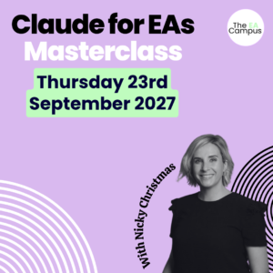 Claude for EAs Masterclass September 2027